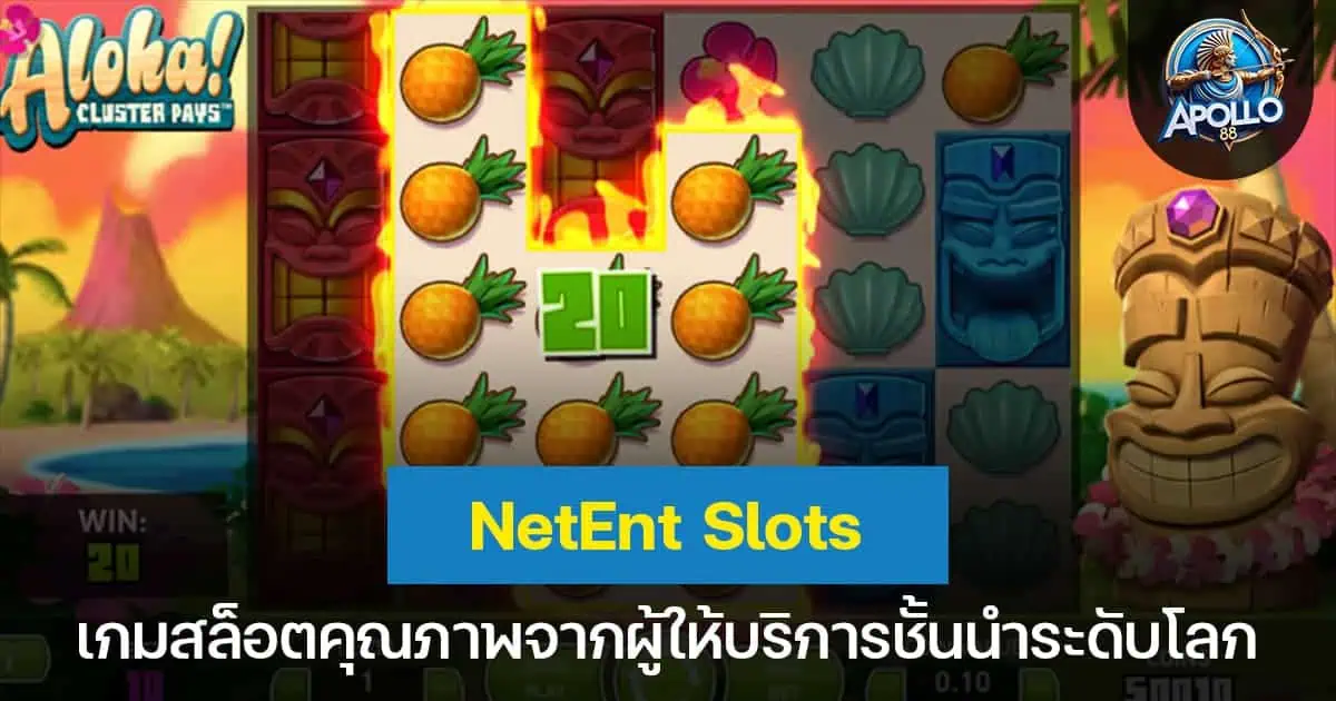 NetEnt Slots เกมสล็อตคุณภาพจากผู้ให้บริการชั้นนำระดับโลก