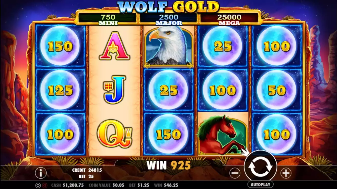 Wolf Gold games